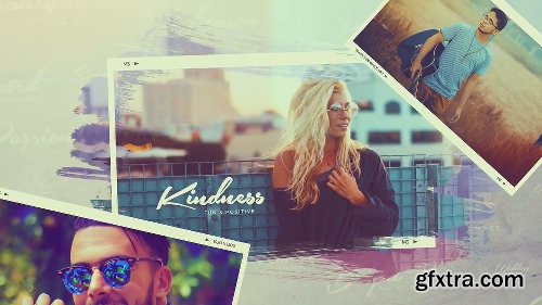 Videohive Brush Strokes Frame Slideshow 20698299