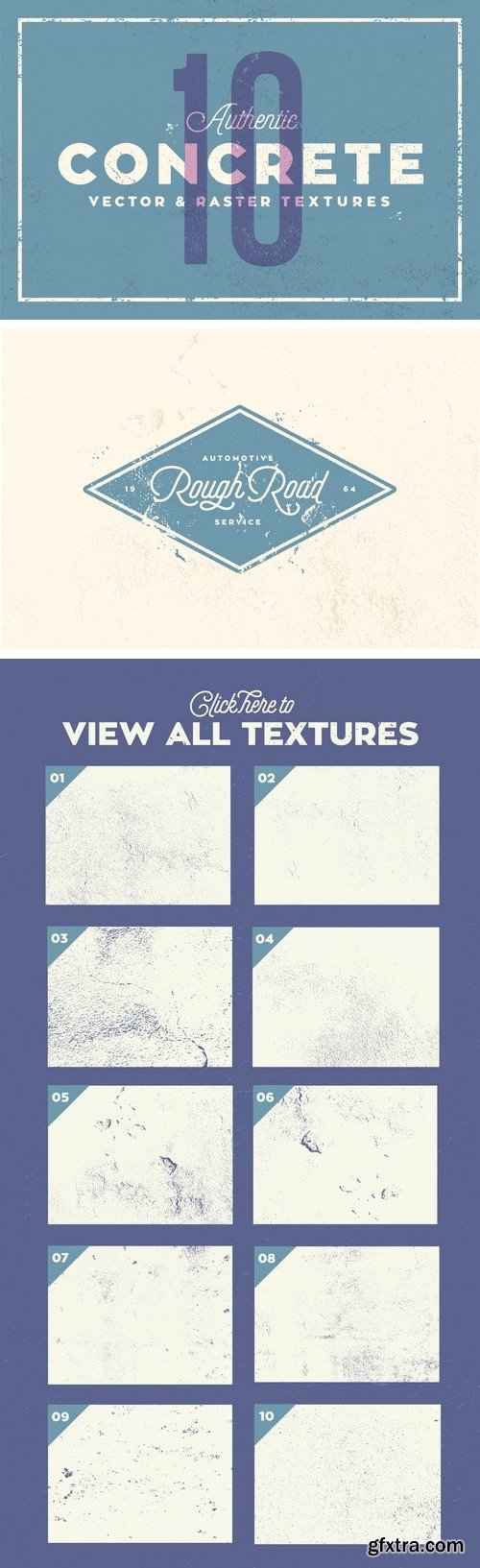 CM - Concrete Textures (10 Pack) 1495403