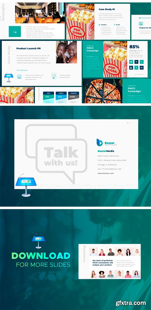 CM - Digital Marketing - Keynote Template 2315148