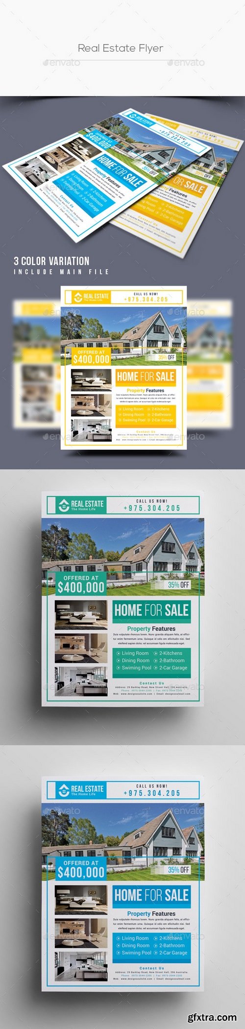 Graphicriver - Real Estate Flyer 21144316