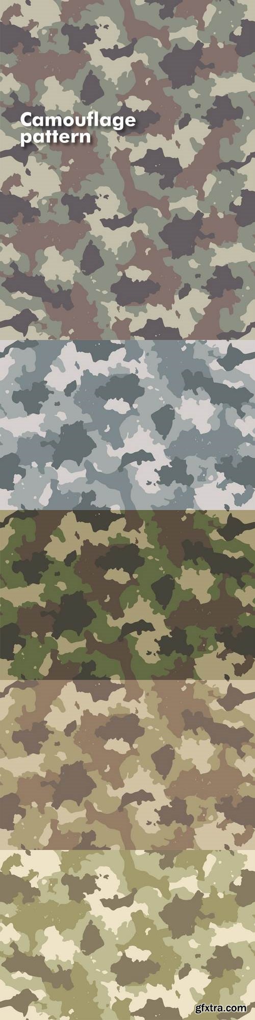 Camouflage Seamless Patterns