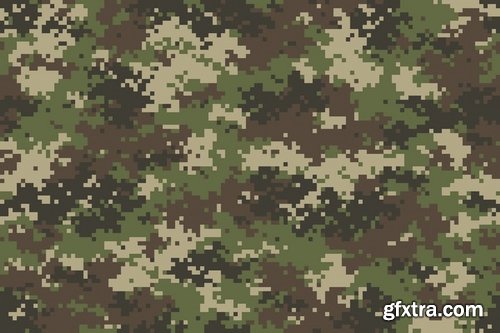 Camouflage Seamless Patterns