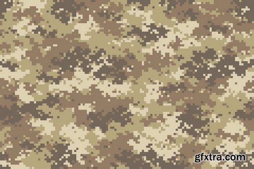 Camouflage Seamless Patterns