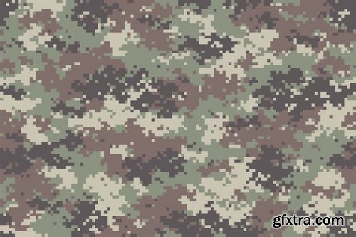 Camouflage Seamless Patterns