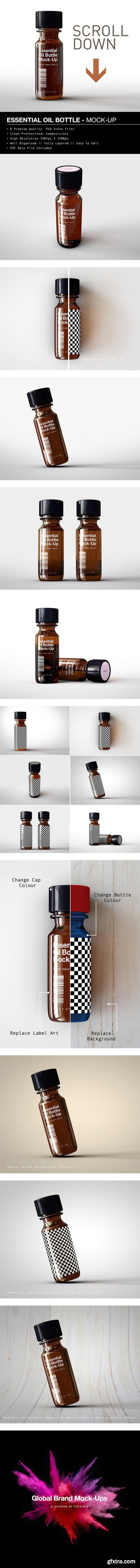 CM - Essential Oils Bottle Mock-Up 2278859