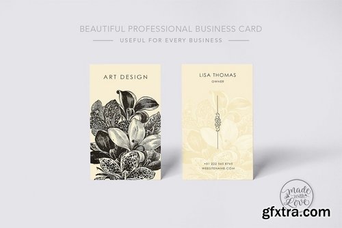 CM - Beautiful creative art business Card 2297617