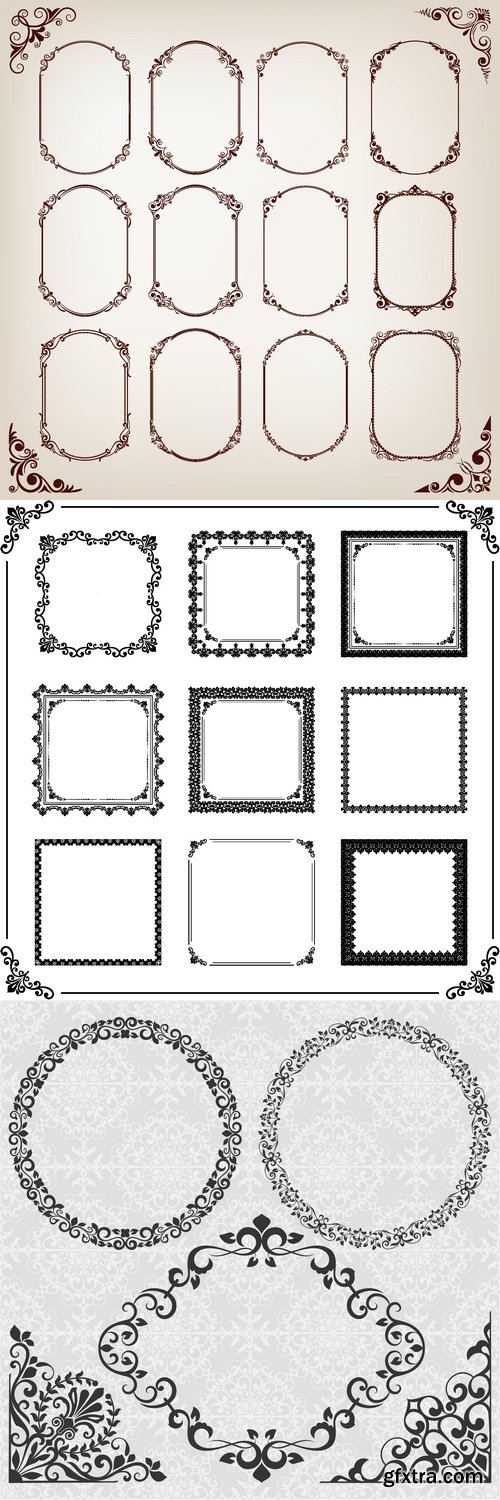 Vectors - Ornate Vintage Frames 59