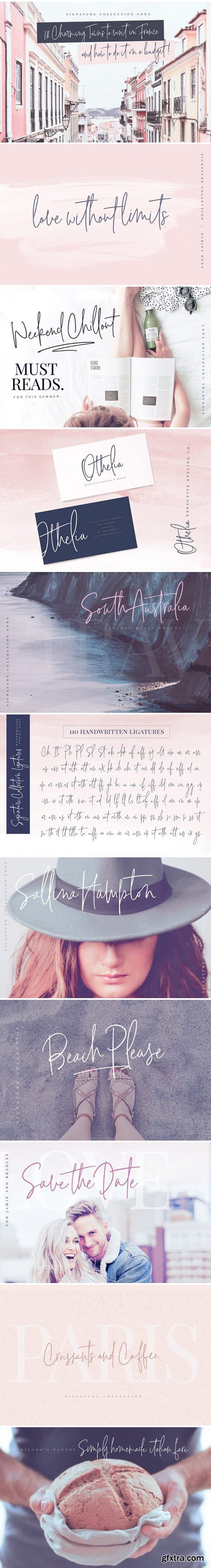 CM - Signature Collection Script Font 2226871