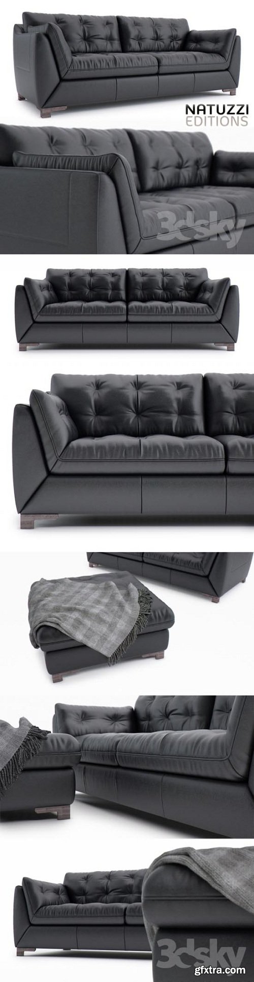 Natuzzi Agostino B926 Sofa