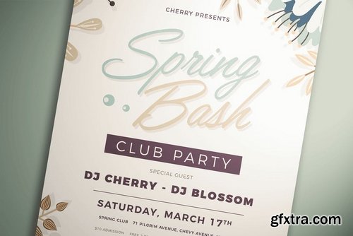 Spring Party Flyer