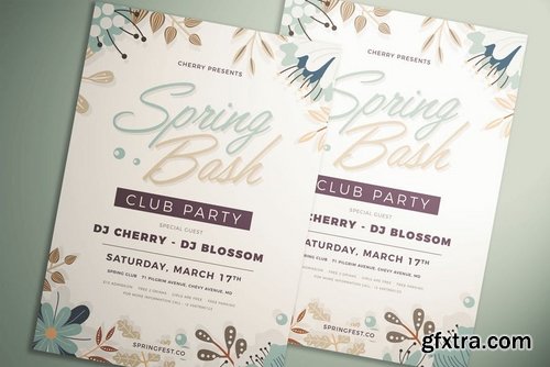 Spring Party Flyer