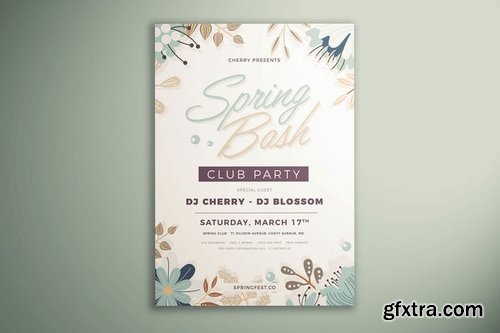 Spring Party Flyer