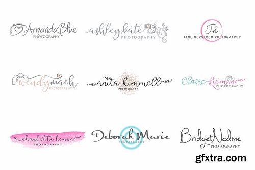 CM - Logo bundle and Font Bundle 2274850