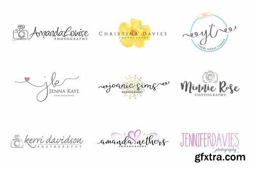 CM - Logo bundle and Font Bundle 2274850