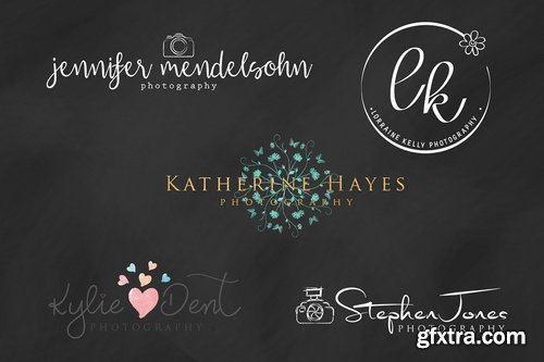 CM - Logo bundle and Font Bundle 2274850