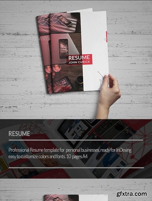 GraphicRiver - Creative Resume 9347017