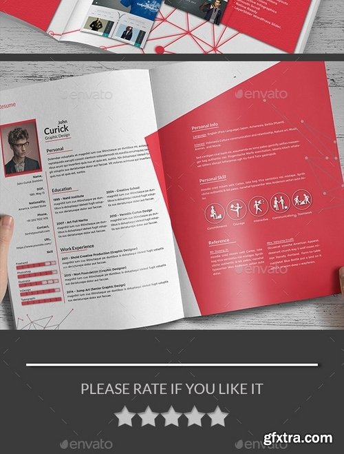 GraphicRiver - Creative Resume 9347017