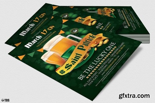 GraphicRiver - Saint Patricks Day Flyer Template V5 14976573