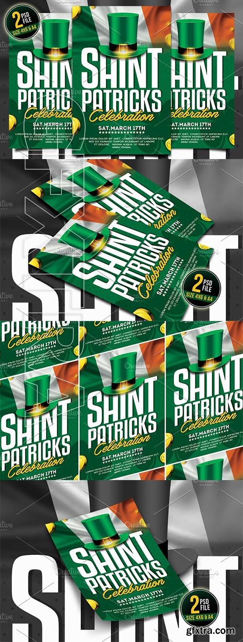 CreativeMarket - St Patricks Day Flyer 2313144