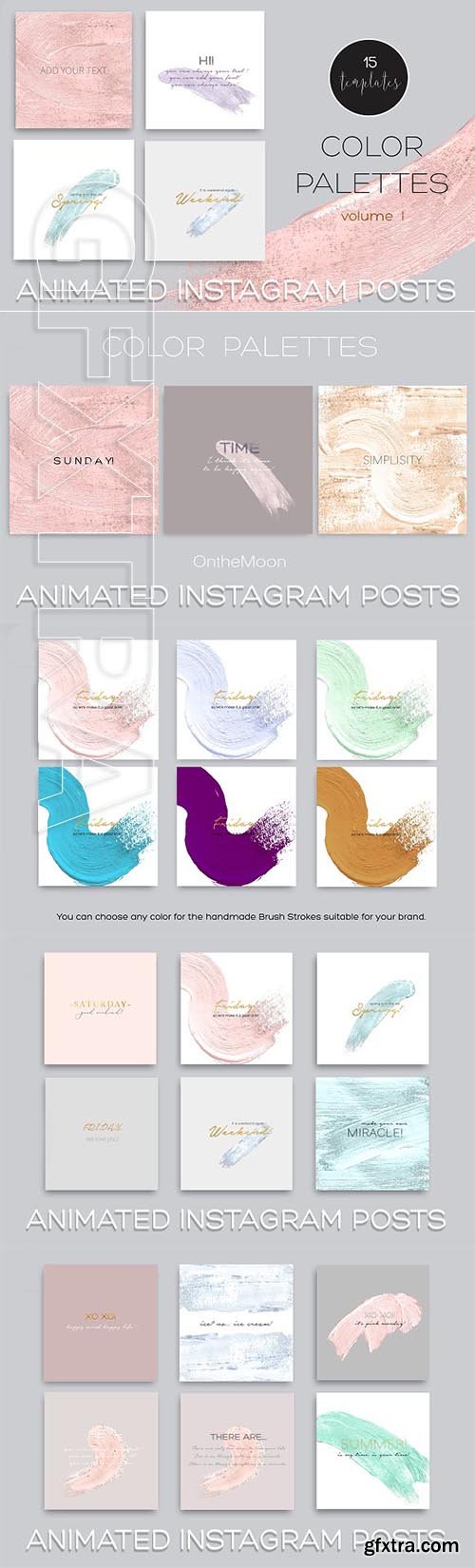 CreativeMarket - ANIMATED INSTAGRAM POSTS 2313139