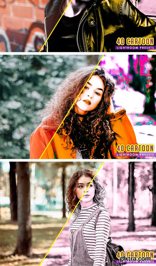 CM - 40 Cartoon Lightroom Presets 2316798