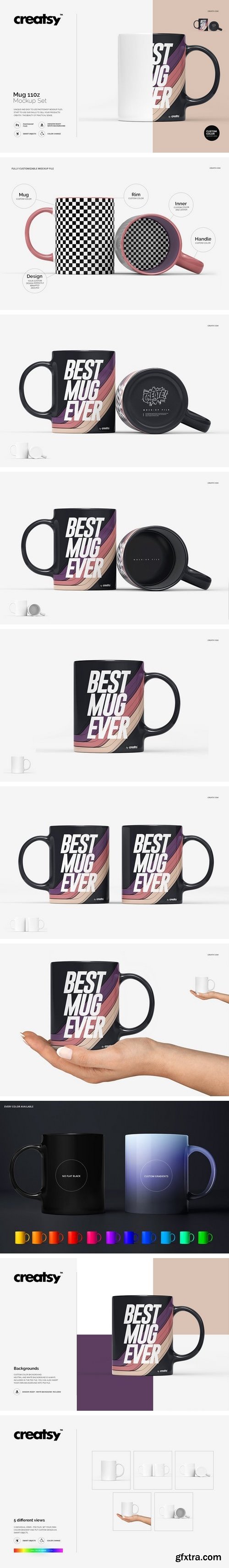 CM - Mug Mockup Set 11 oz 1999966