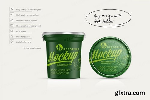 CM - 400G YOGURT CUP MOCKUP 2302663