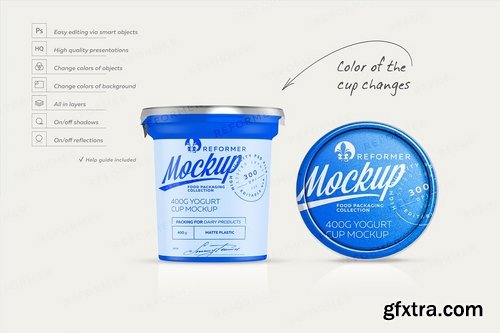 CM - 400G YOGURT CUP MOCKUP 2302663