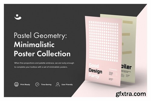 CM - Pastel Geometry Minimalistic Poster 2259131