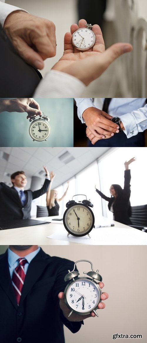 Photos - Businessman with Clocks 8