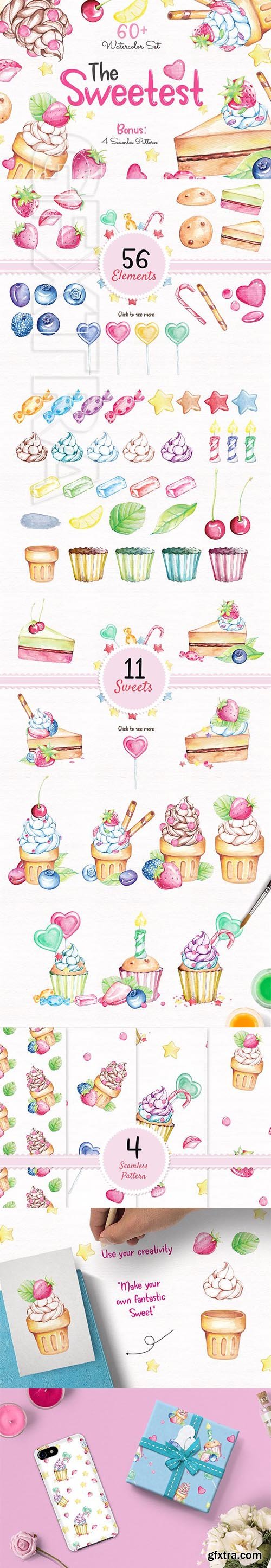 CreativeMarket - The Sweetest 2308999