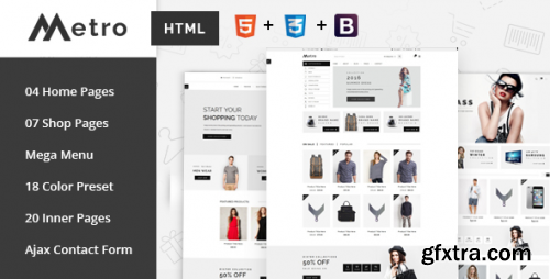 ThemeForest - Metro - E-Commerce HTML5 Template - 17749022 - V1.6