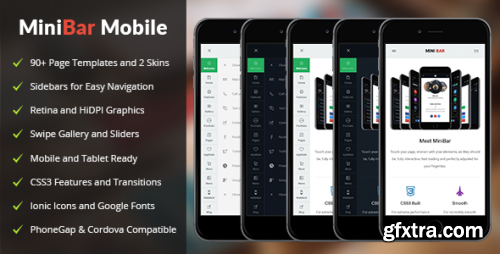 ThemeForest - MiniBar Mobile | Mobile Template - 18272843 - V1.0