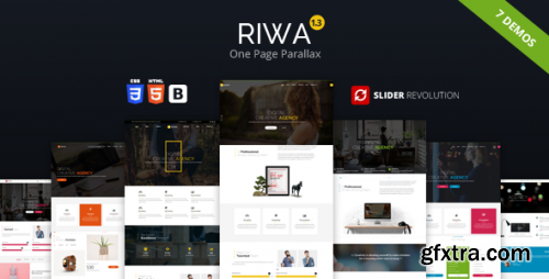 ThemeForest - Riwa - One Page Parallax - 19306218 - V1.3