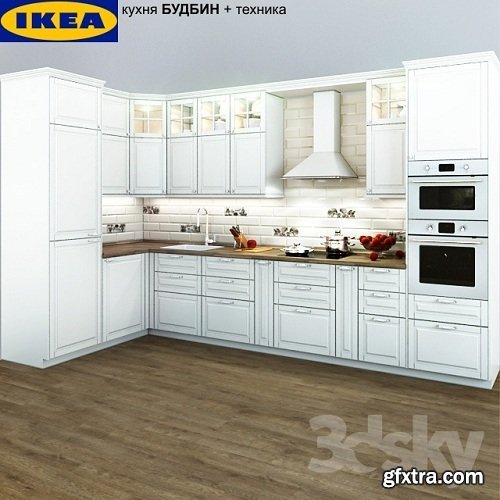 IKEA kitchen BUDBIN 3d Model