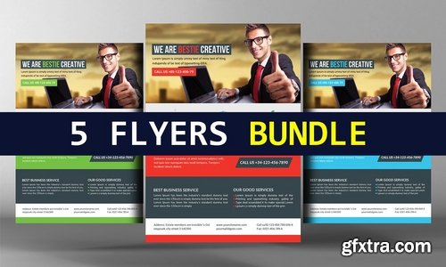 CM - 5 Business Flyers Bundle 2302415