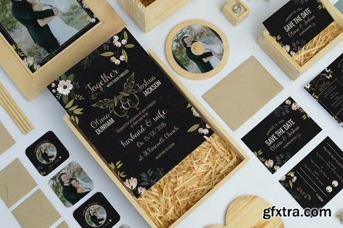 Nature Wedding Invitation Pack