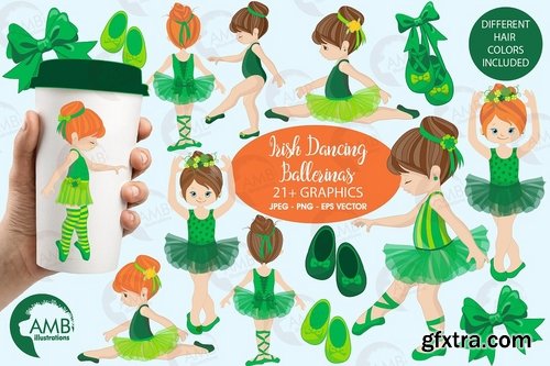 CM - Irish Dancers, ballerinas AMB-1588 2298406