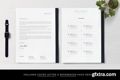 CM - Resume Template 7-Page Pack for Word 2298161