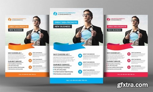 CM - 10 Corporate Business Flyer Bundle 2302589