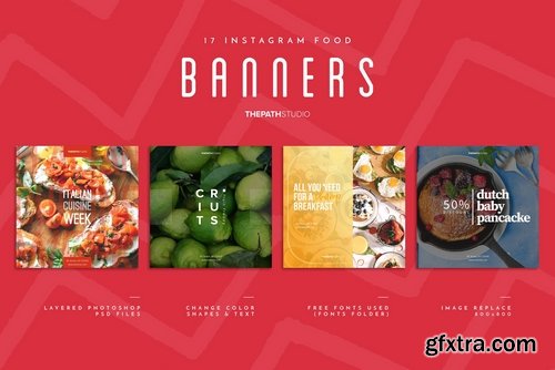 CM - 17 Instagram Food Banners 2283743