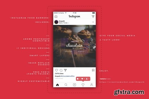 CM - 17 Instagram Food Banners 2283743