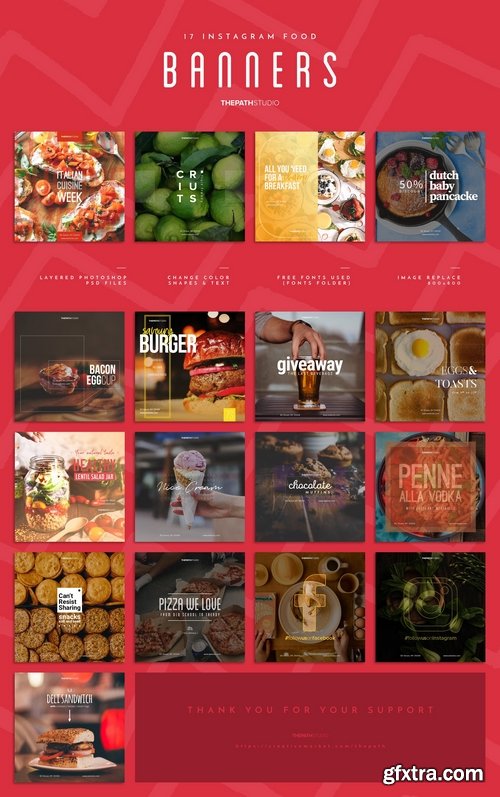 CM - 17 Instagram Food Banners 2283743