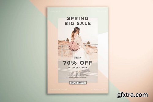 Spring Fashion Sale Flyer