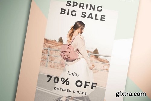 Spring Fashion Sale Flyer