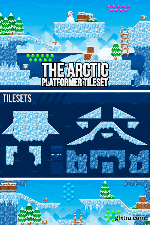 CM - The Arctic - Platformer Tileset 2272748