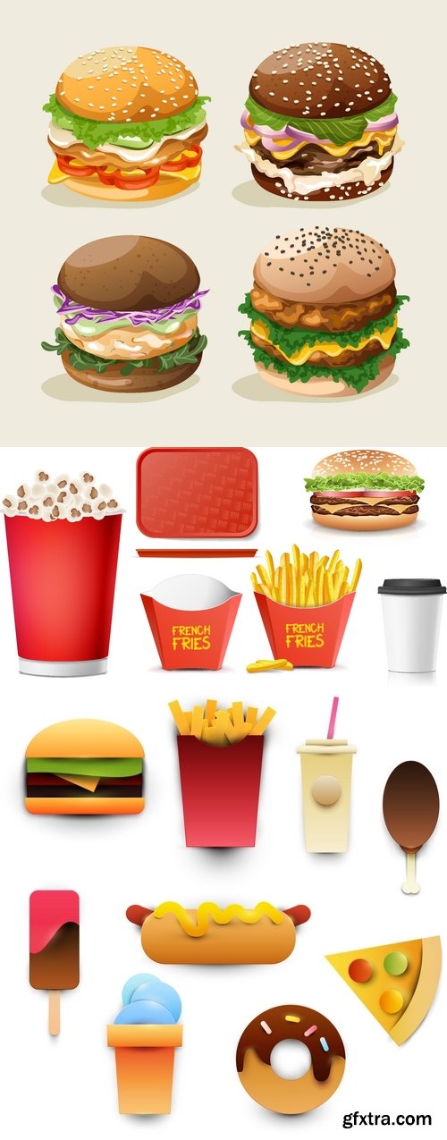 Vectors - Various FastFood Mix 22