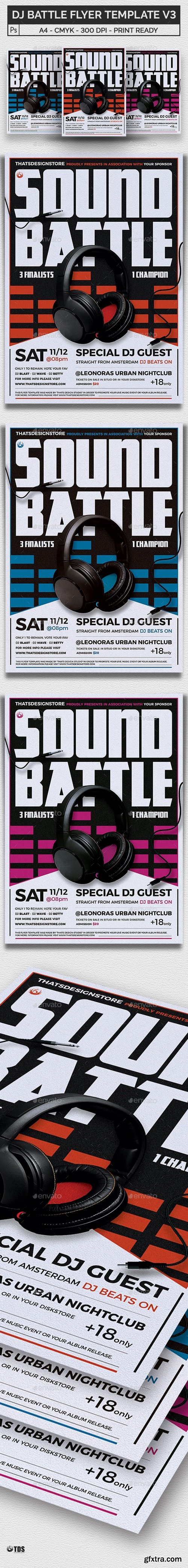 Graphicriver - DJ Battle Flyer Template V3 16349586