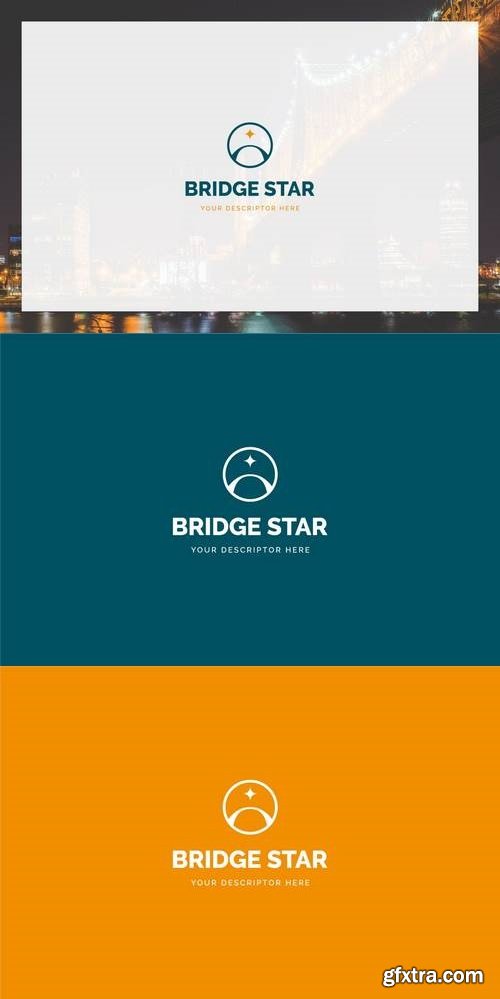 Bridge Star Logo Template