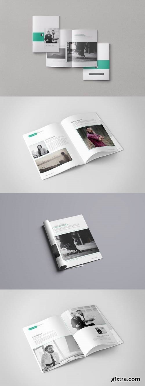 Clean Portfolio Brochure